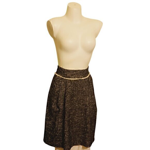 Dolce & Gabbana Skirt 44 Wool Black - Picture 1 of 12